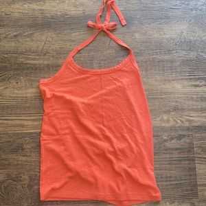 Ribbed Aerie Halter Tank